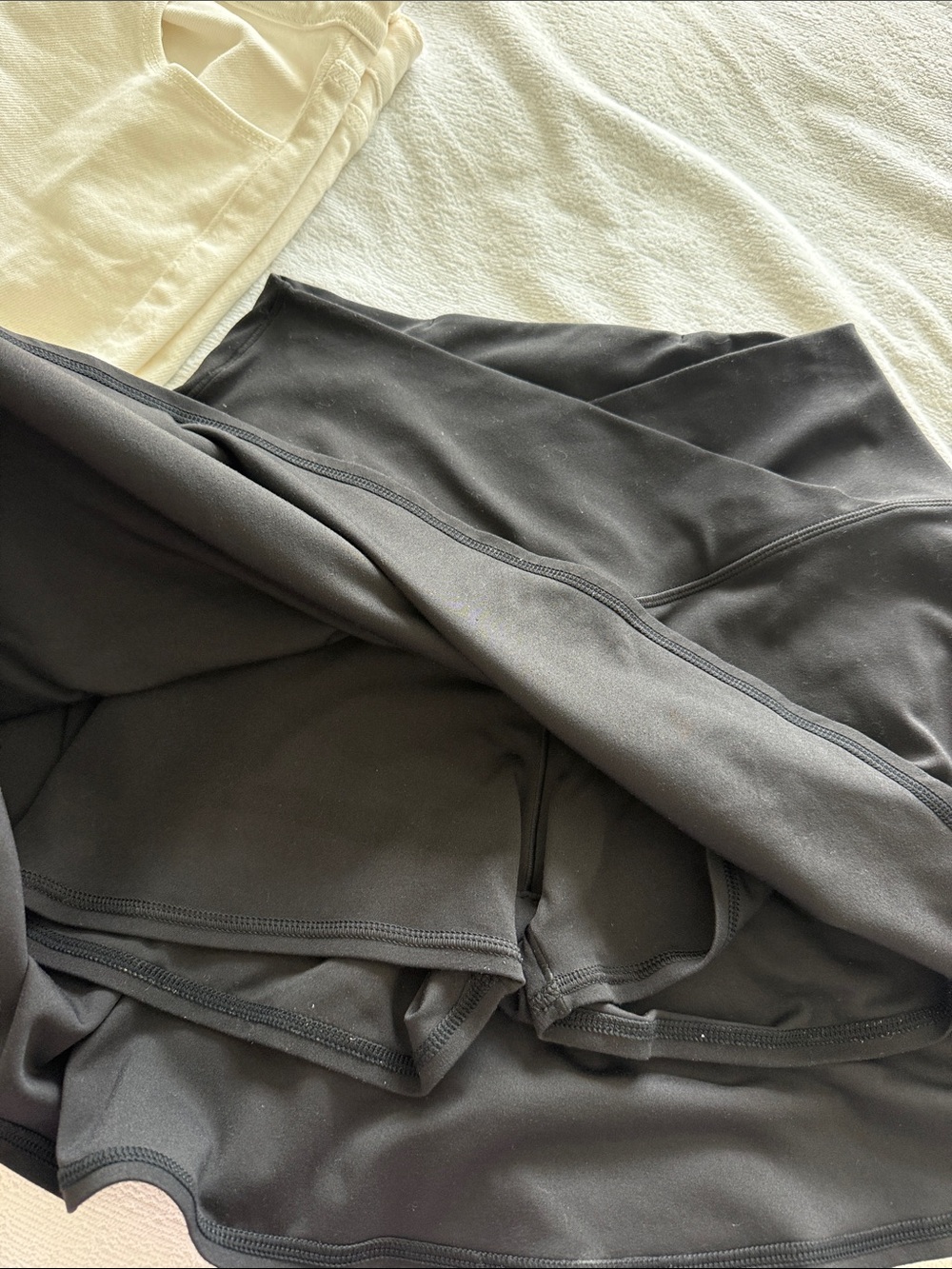 Aerie Offline Crossover Skort in Black - Picture 5 of 6